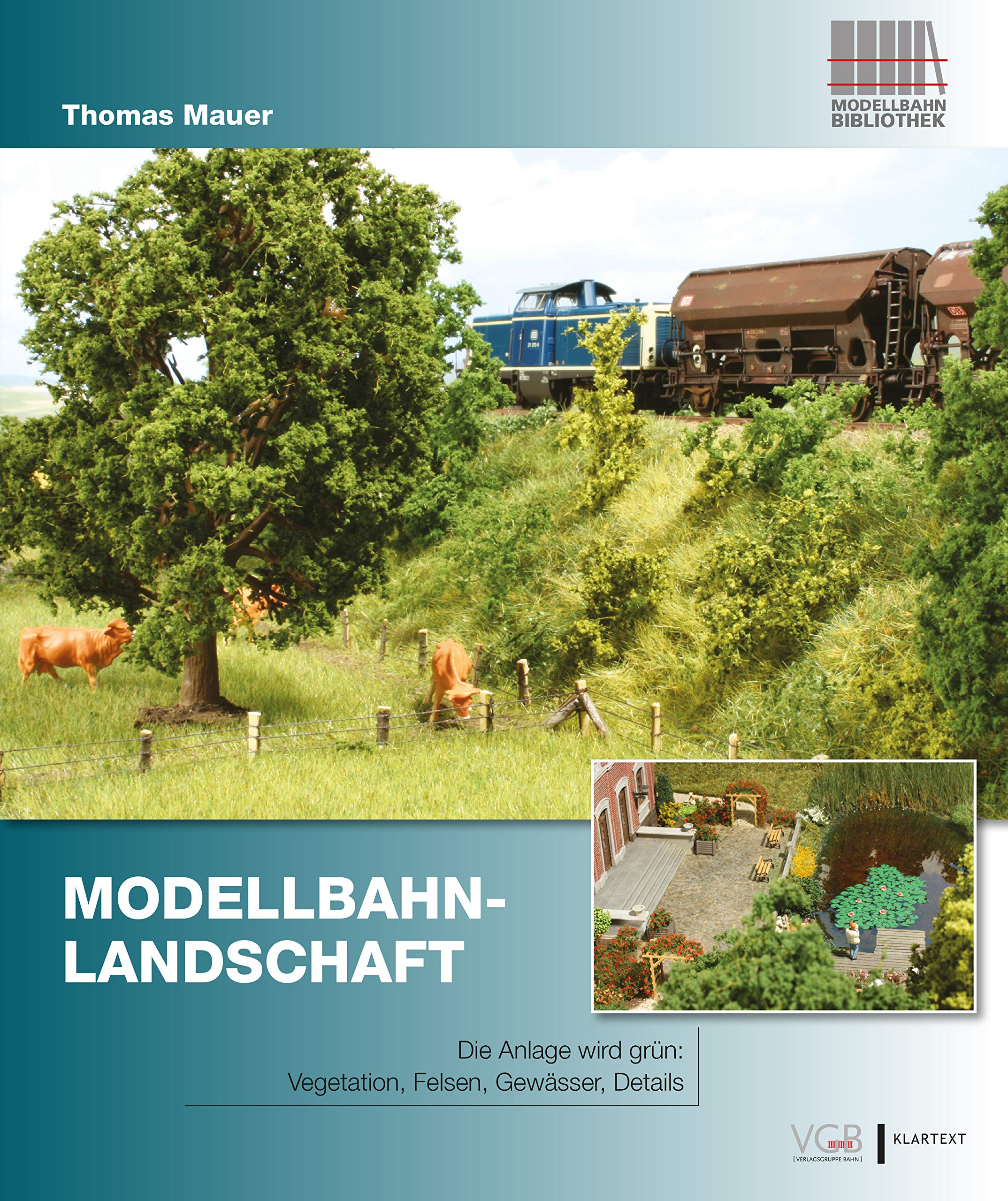 Modellbahn-Landschaft: Die Anlage wird grün: Vegetation, Felsen, Gewässer, Details Leisure, Home & Garden
