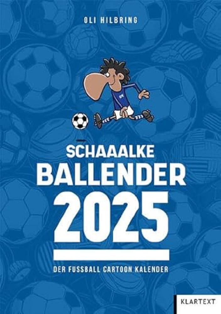 Ballender Schalke 04 2025: Der Fußball-Cartoon-Kalender Manga