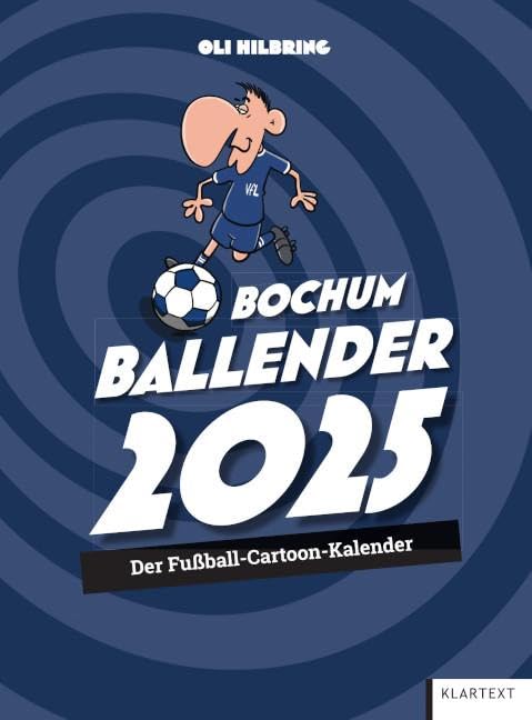 Ballender VfL Bochum 2025: Der Fussball-Cartoon-Kalender Manga
