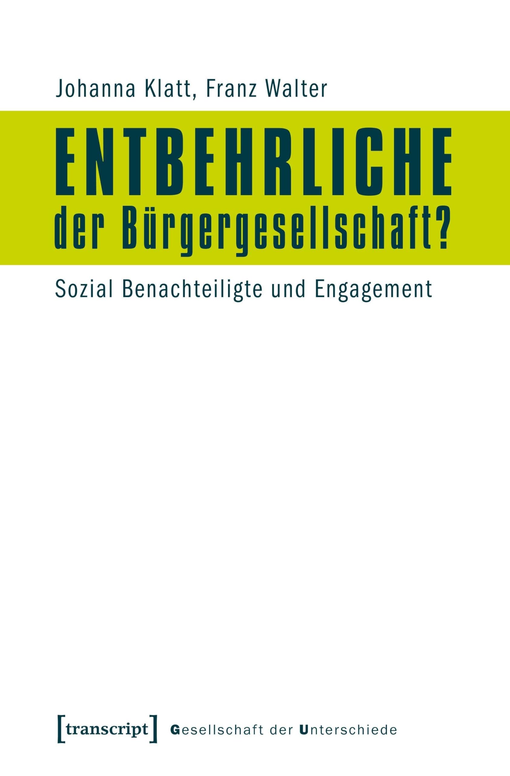 Entbehrliche der Bürgergesellschaft? Law