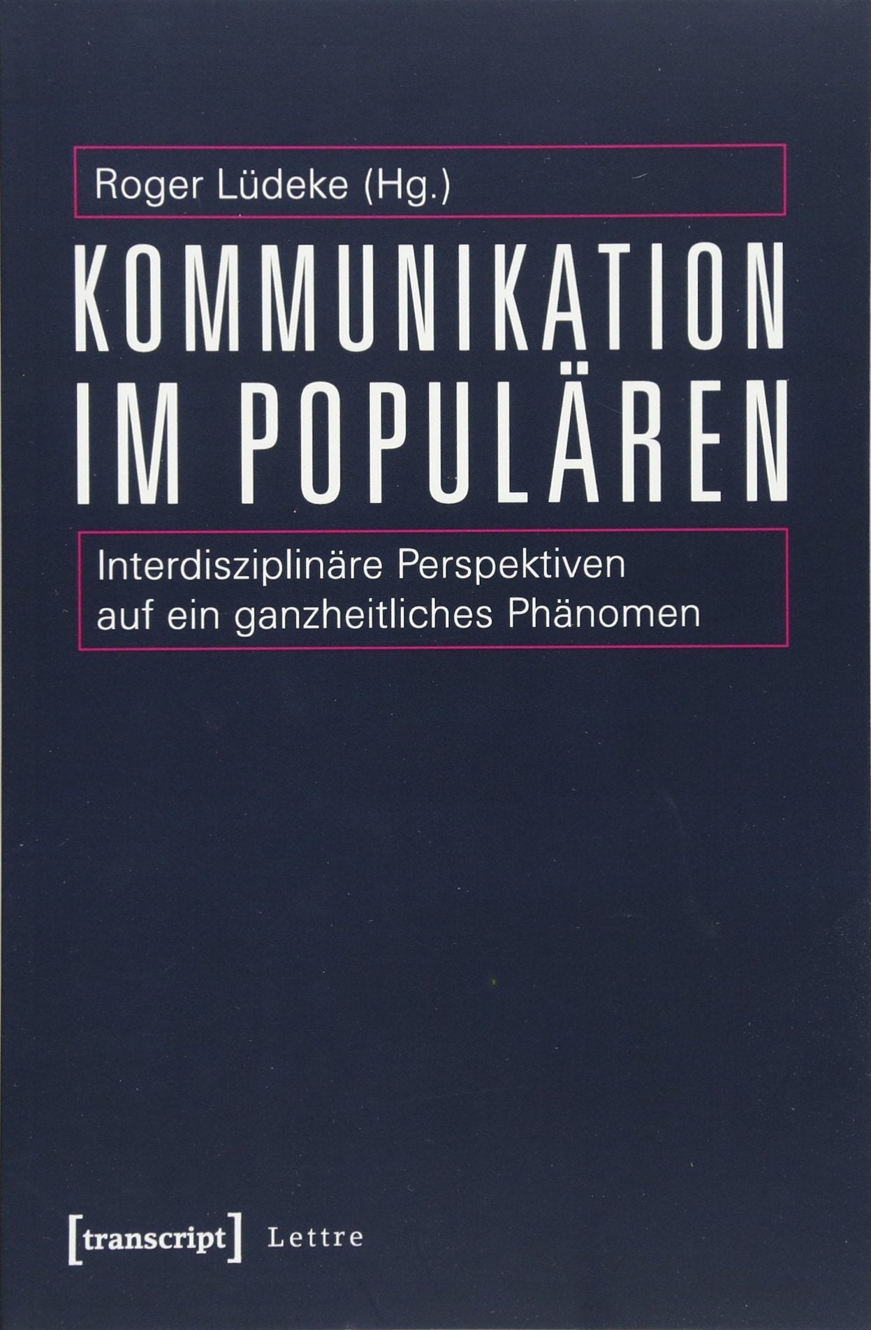 Product Image: Kommunikation im Populären