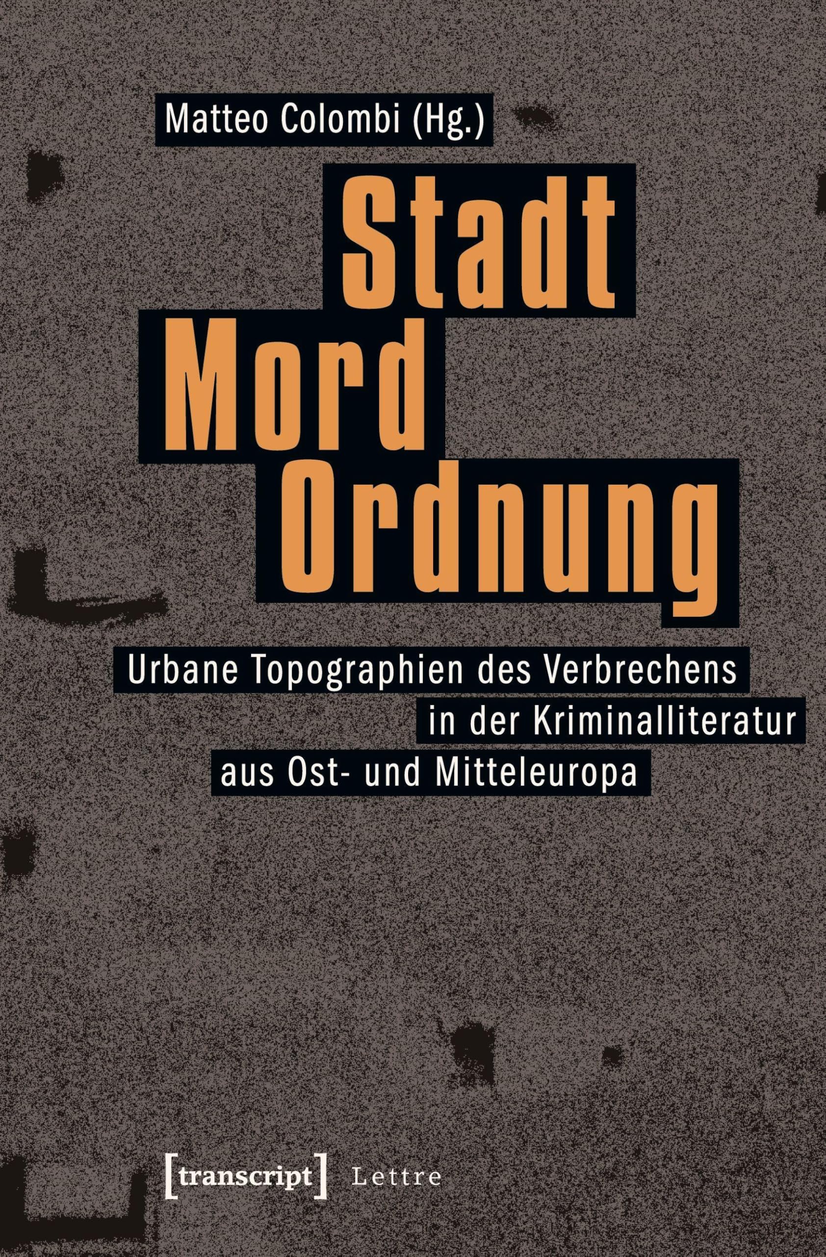 Stadt - Mord - Ordnung Social Sciences