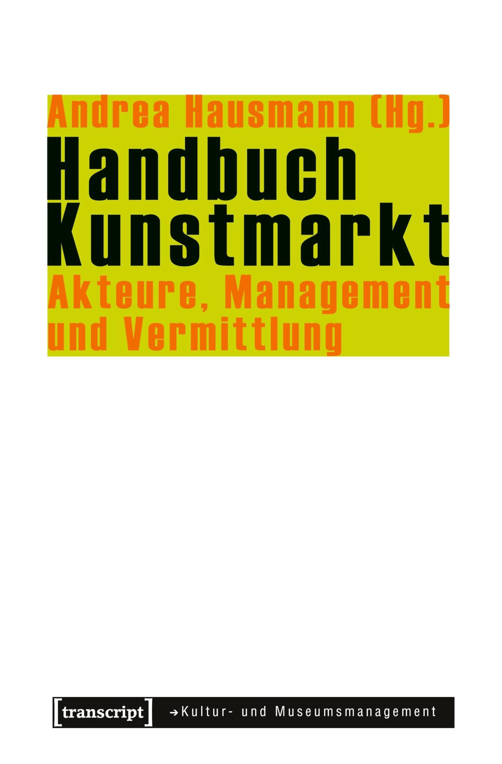 Handbuch Kunstmarkt Law
