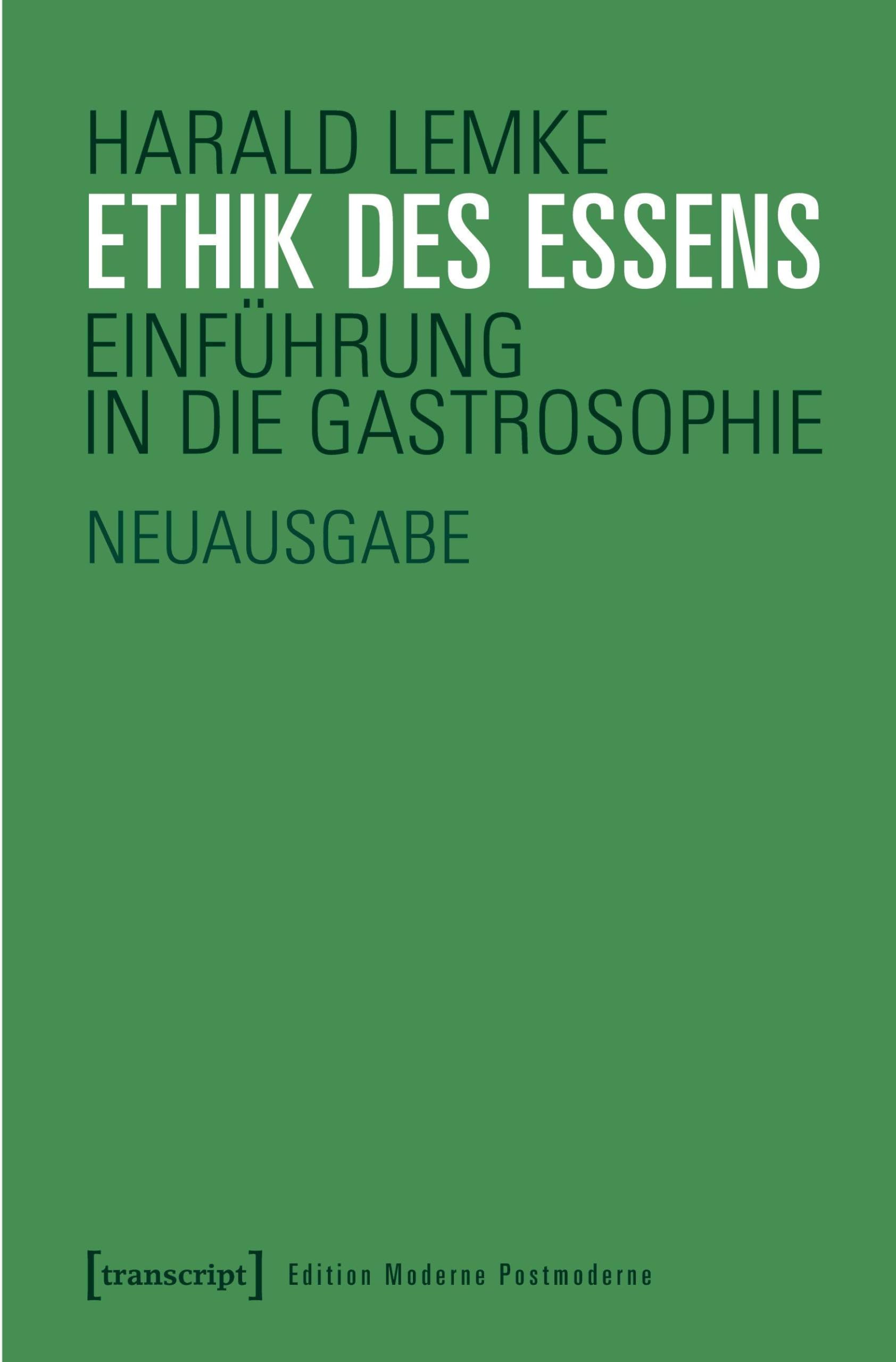 Ethik des Essens Philosophy Books