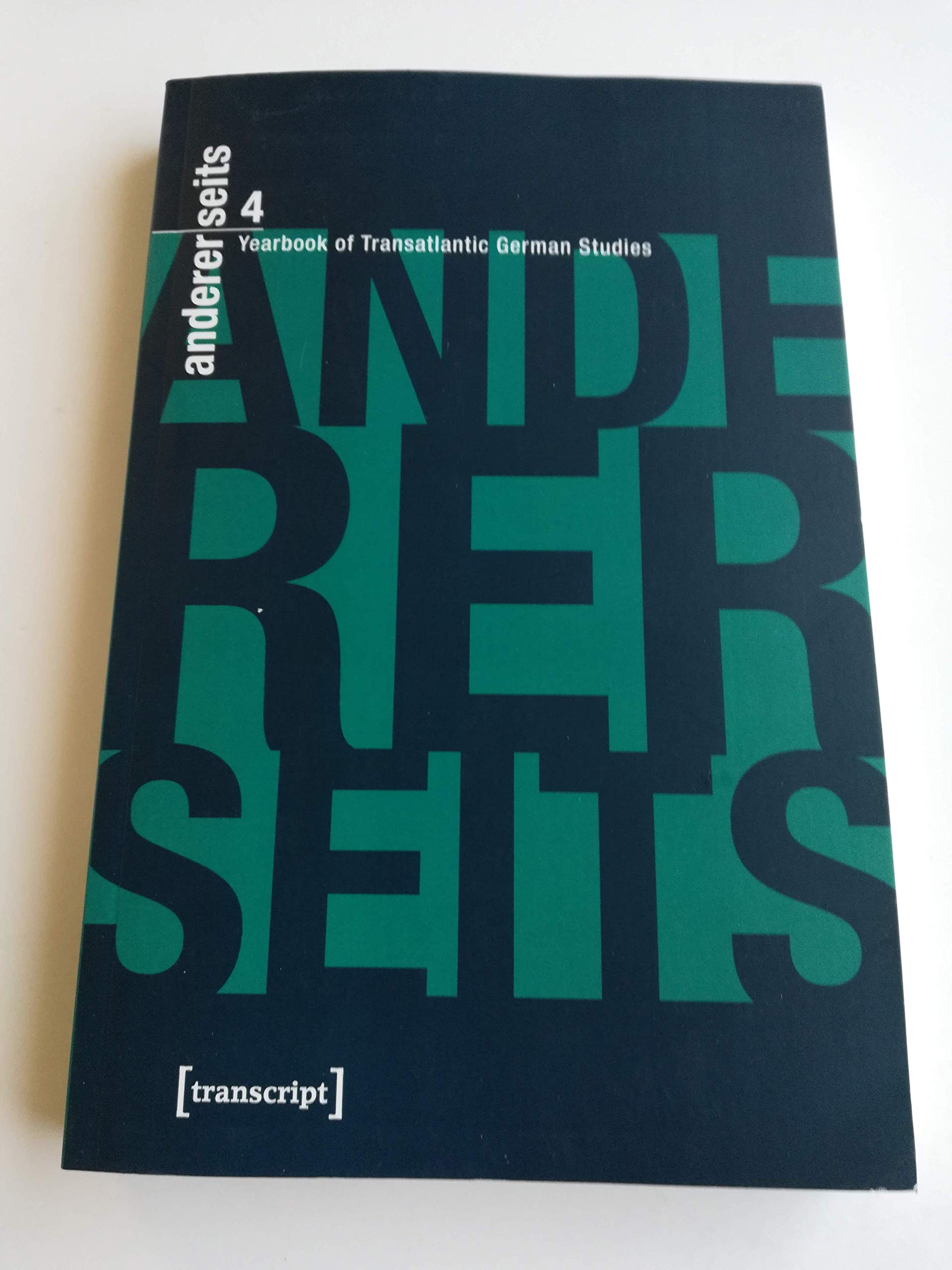 andererseits - Yearbook of Transatlantic German Studies Media & Communication