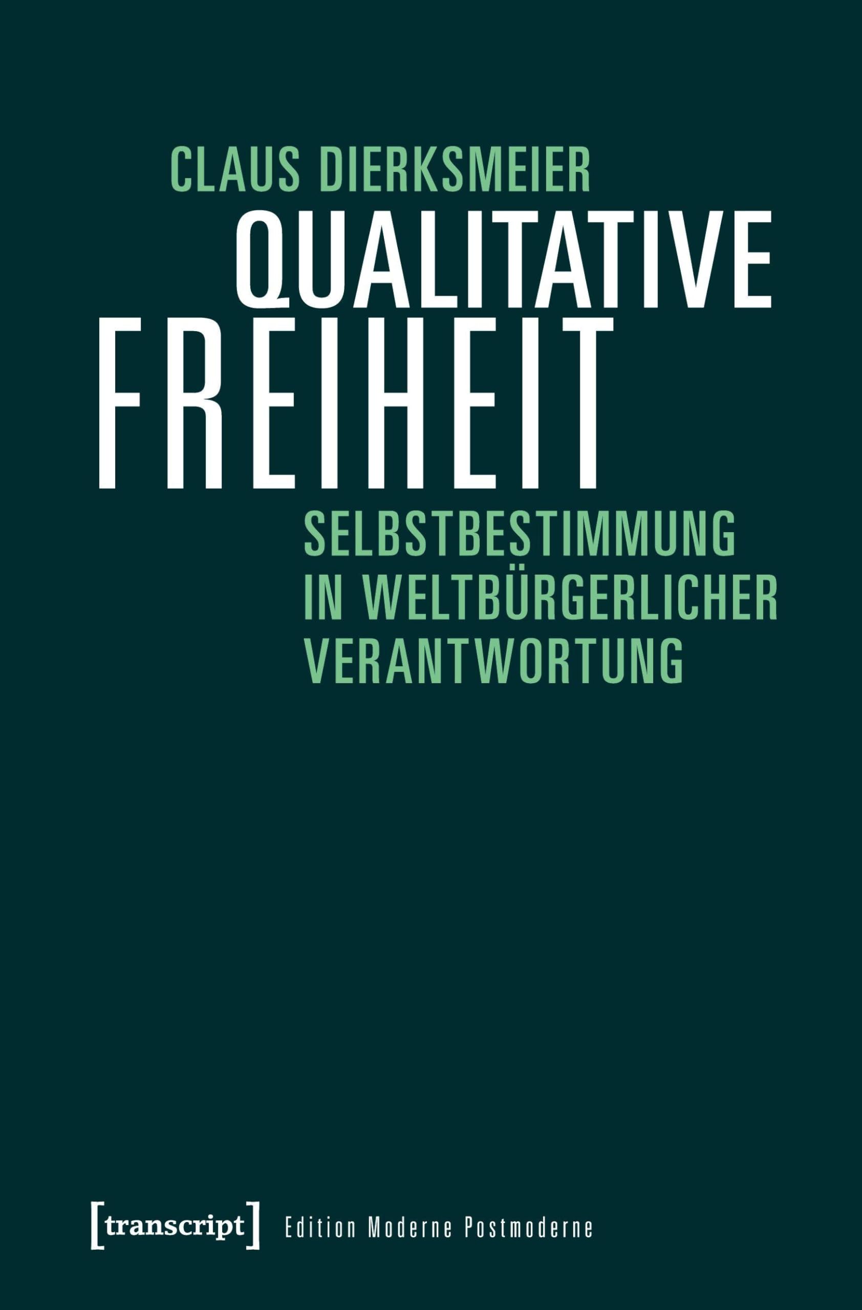 Qualitative Freiheit Philosophy Books
