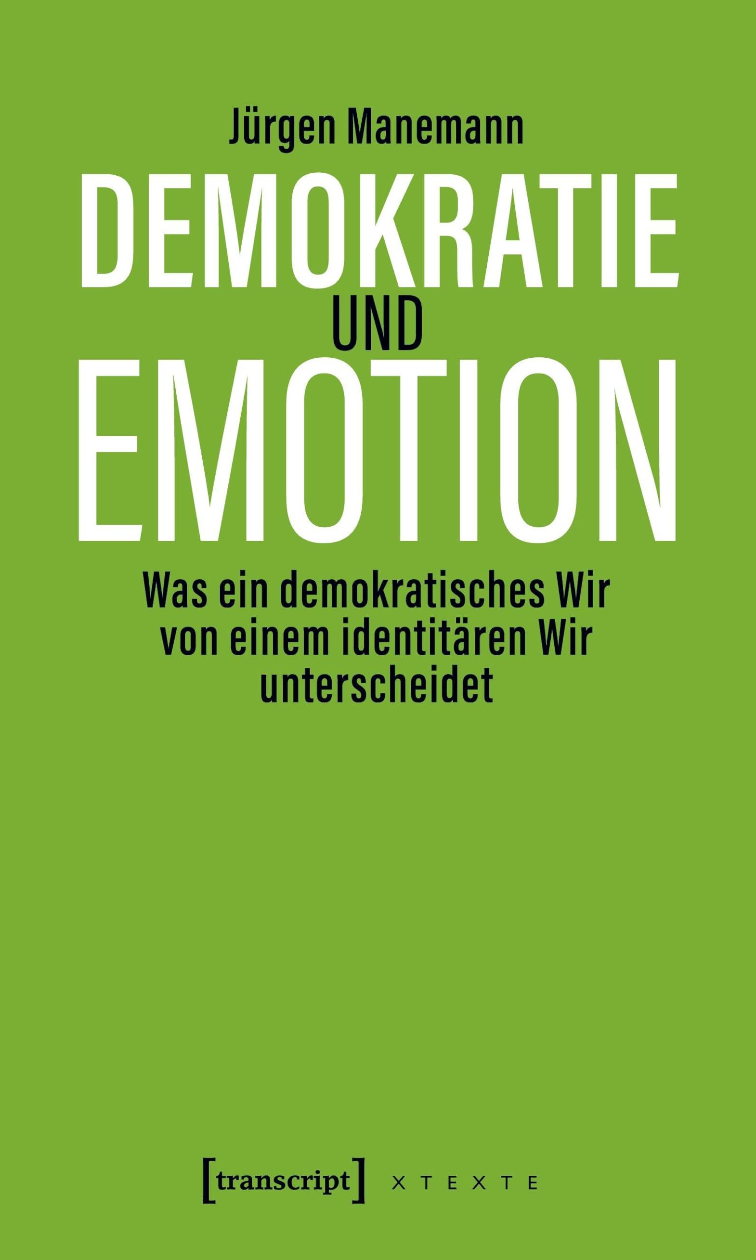 Demokratie und Emotion Philosophy