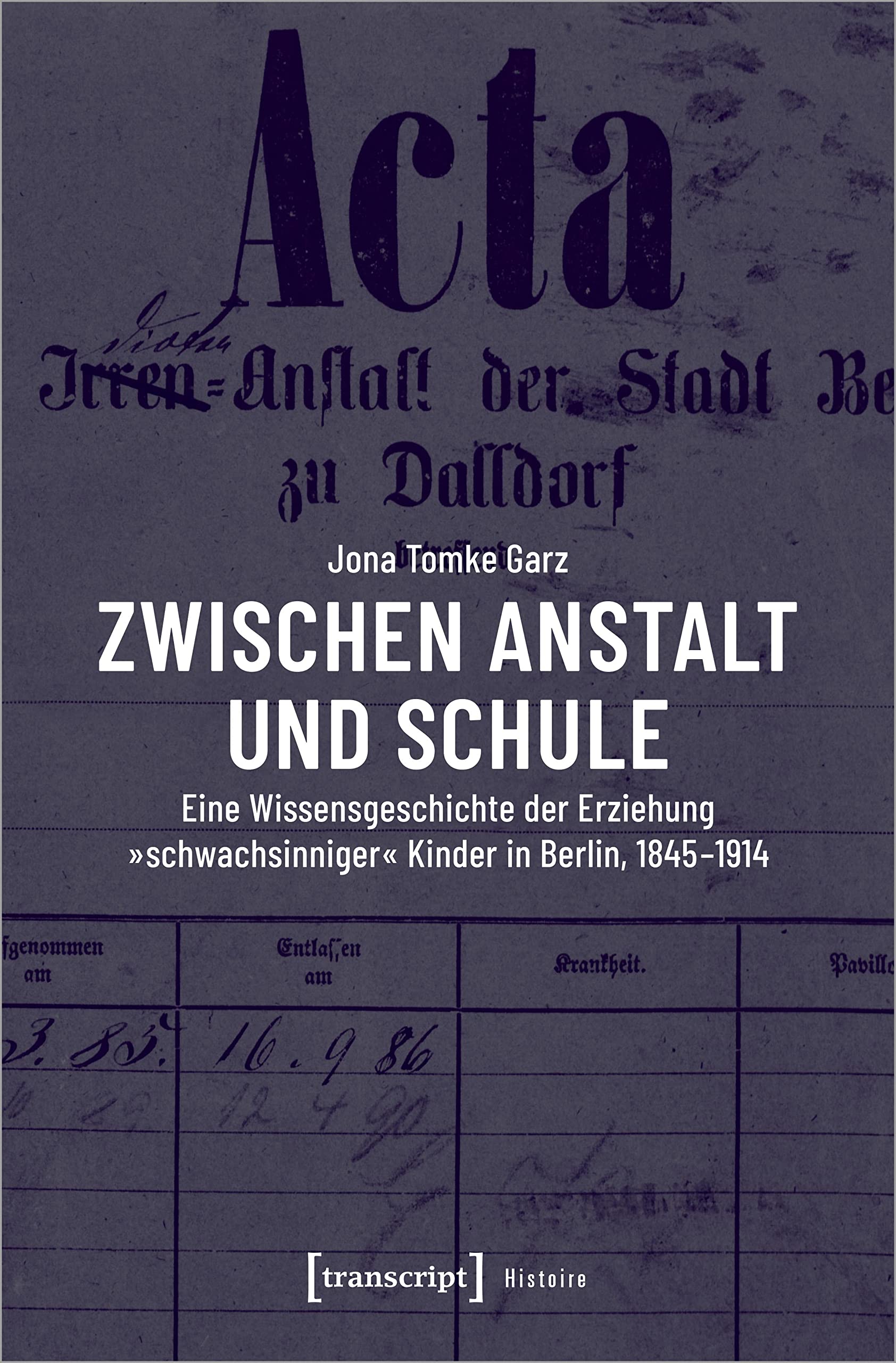 Zwischen Anstalt und Schule Books