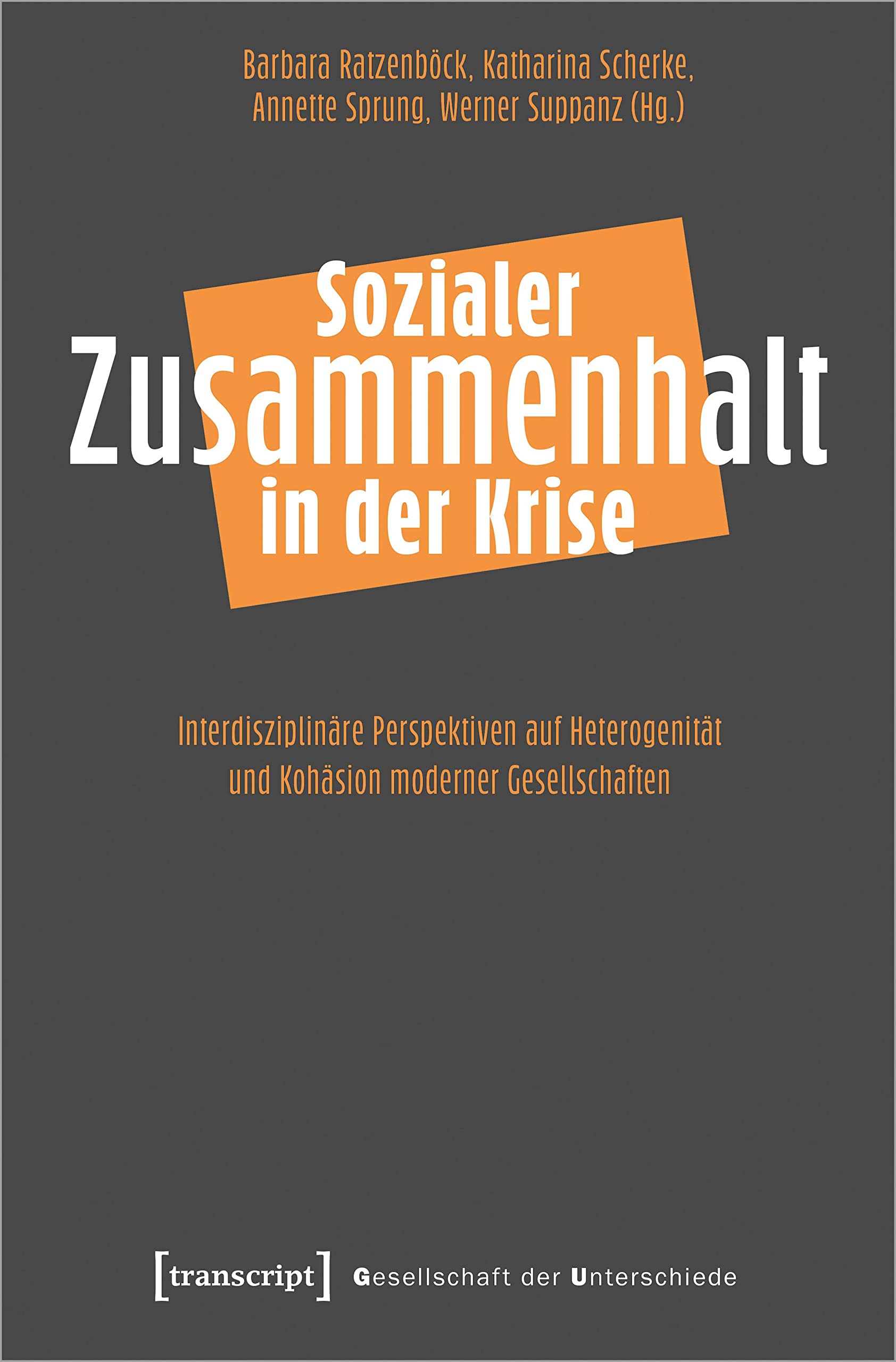 Sozialer Zusammenhalt in der Krise Law