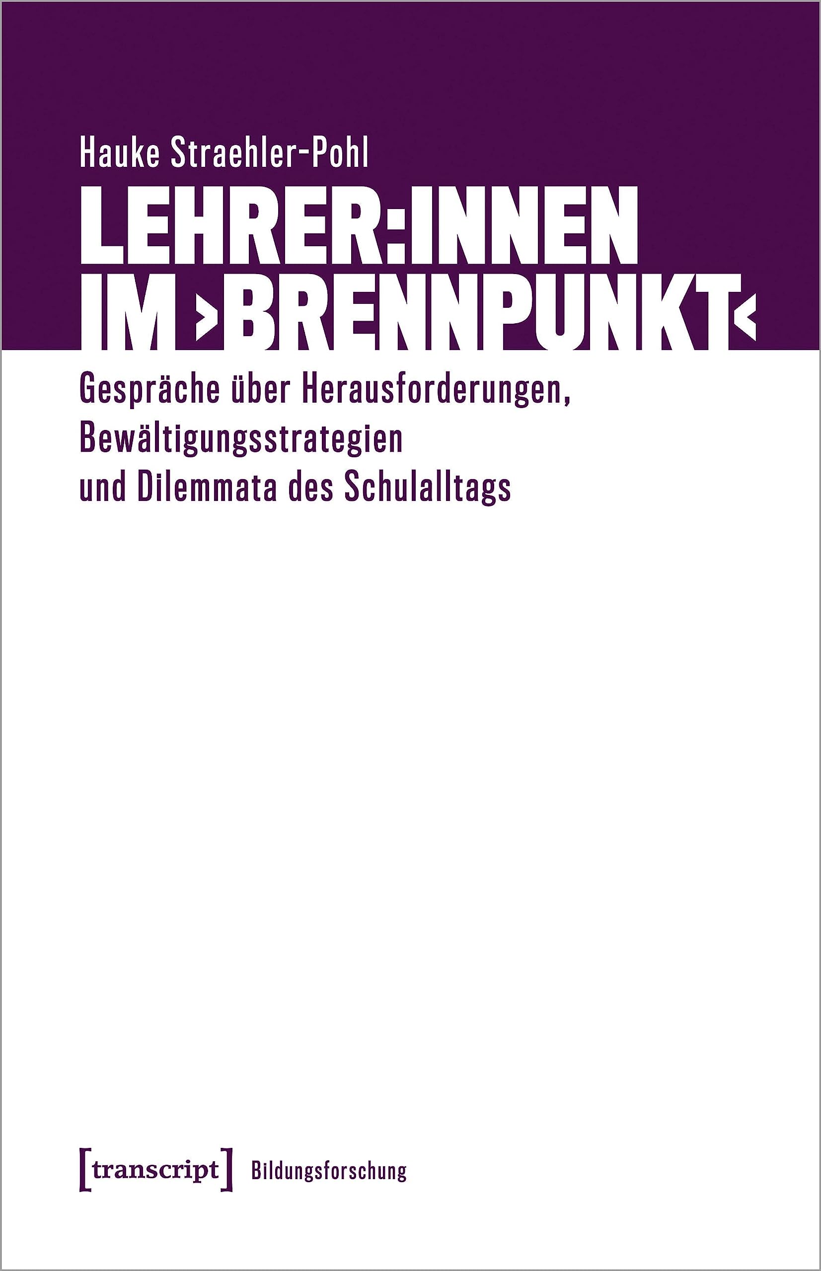 Lehrer:innen im ›Brennpunkt‹ Books