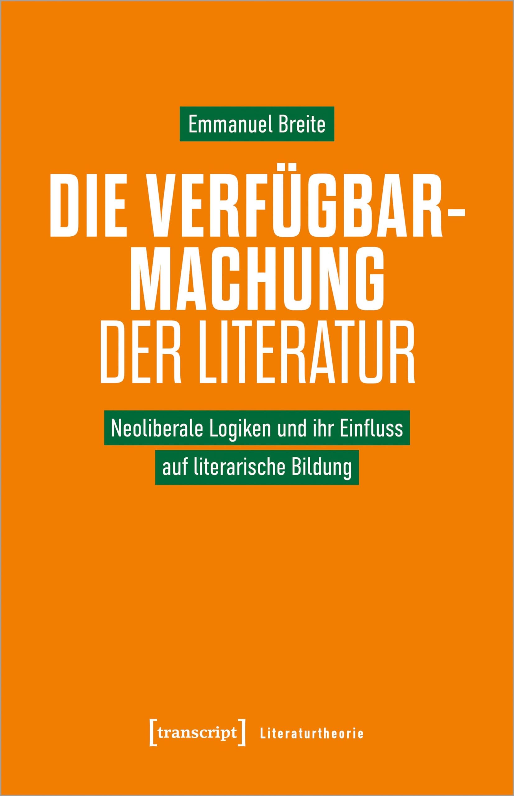 Die Verfügbarmachung der Literatur Philosophy