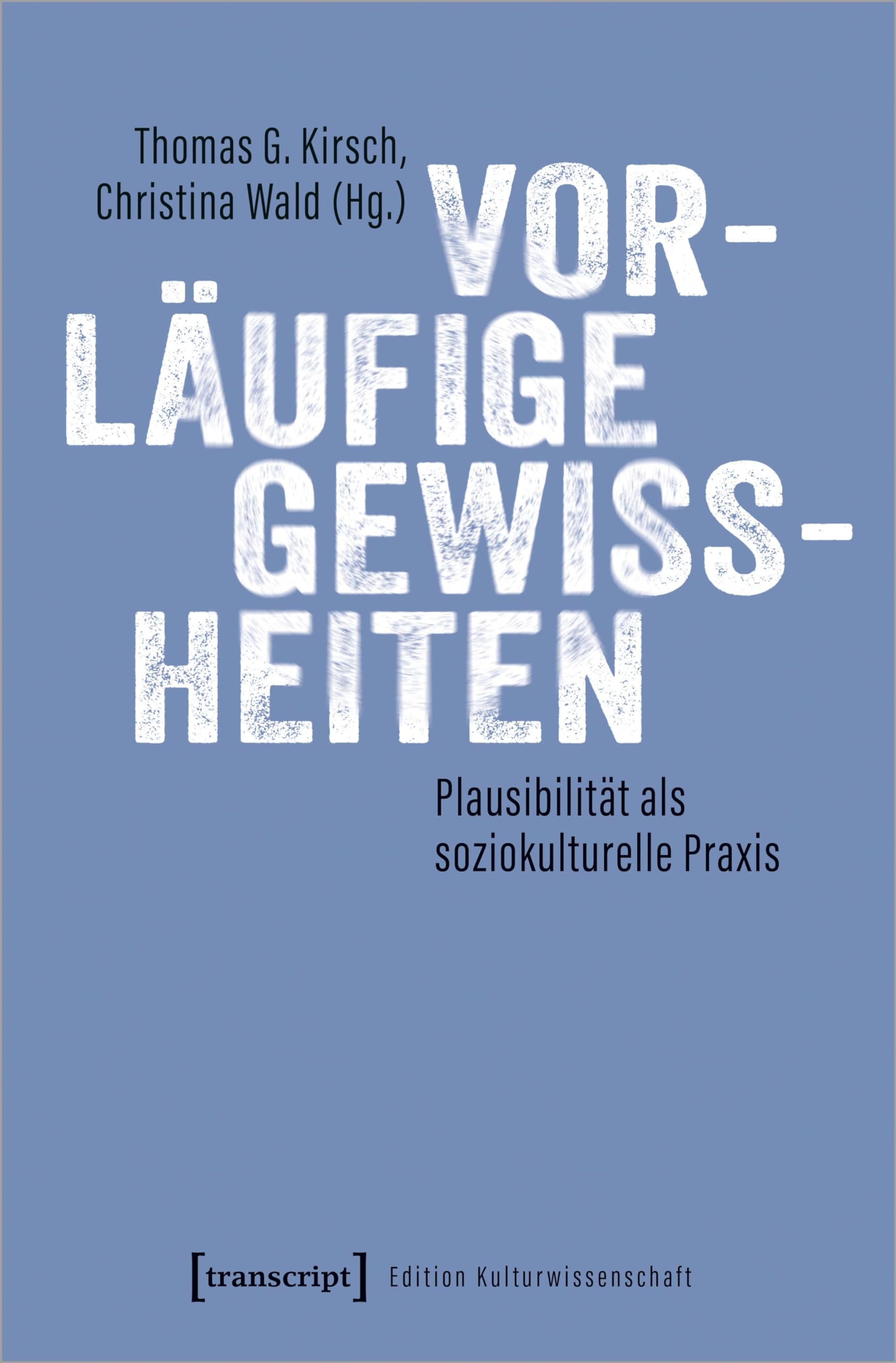 Product Image: Vorläufige Gewissheiten