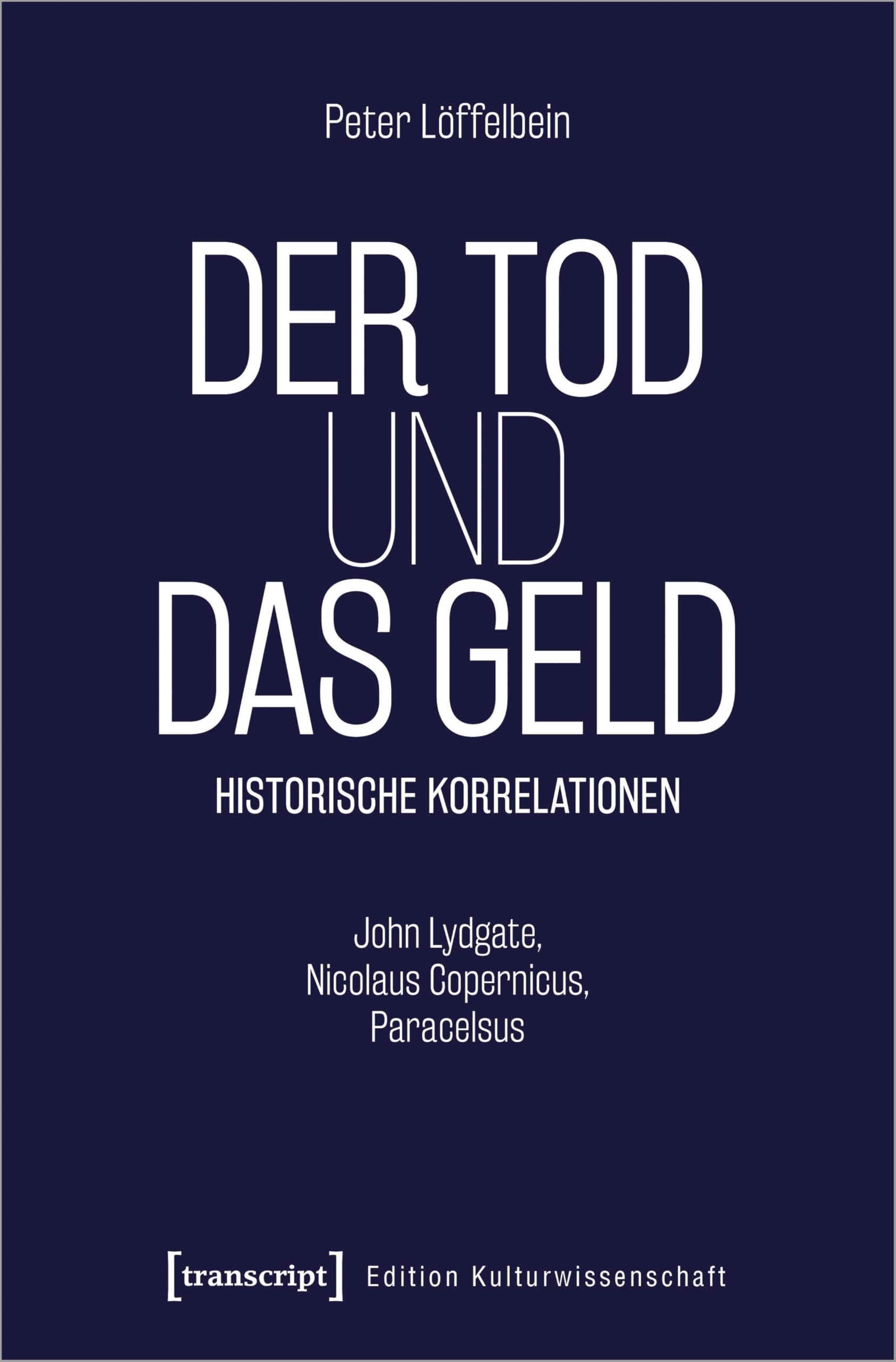 Der Tod und das Geld – Historische Korrelationen book