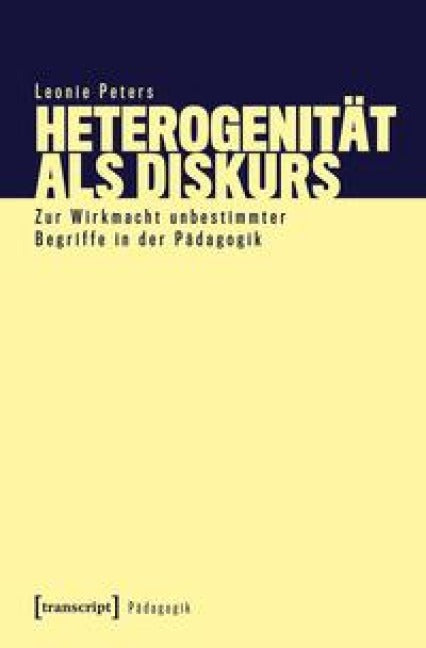 Product Image: Heterogenität als Diskurs