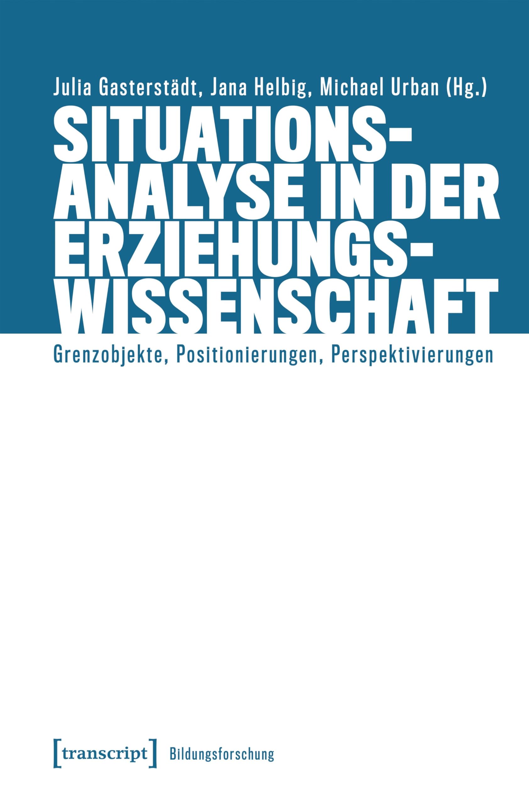 Product Image: Situationsanalyse in der Erziehungswissenschaft