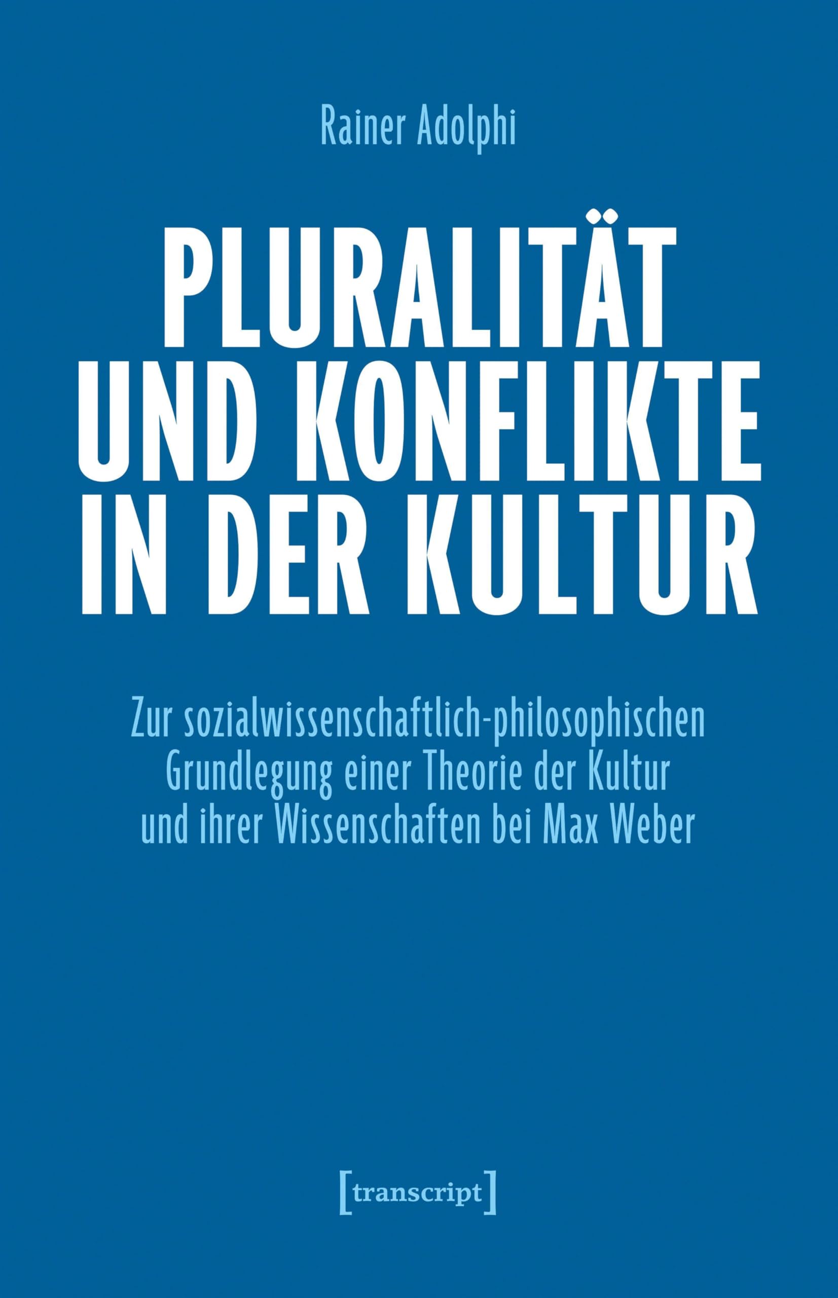 Pluralität und Konflikte in der Kultur Books