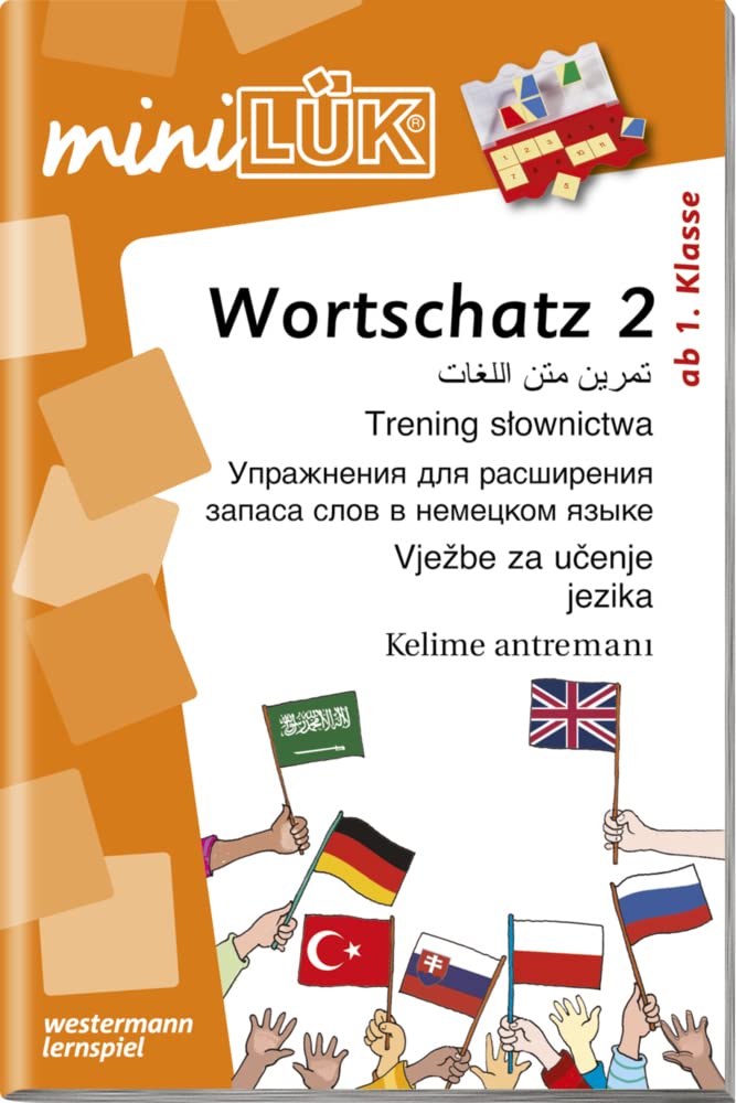 miniLÜK: Arabisch, Polnisch, Russisch, Türkisch, Serbisch, Kroatisch Wortschatz 2 (miniLÜK-Übungshefte: DaZ und DaF) Foreign Languages ​​& Dictionaries
