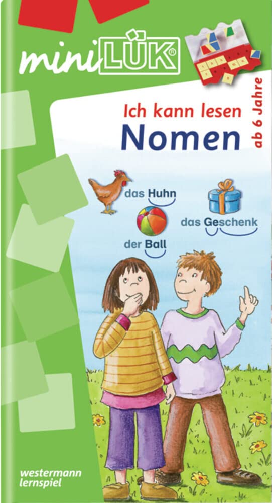 miniLÜK: Vorschule/1. Klasse - Deutsch Ich kann lesen Nomen (miniLÜK-Übungshefte: Vorschule) Study Guides