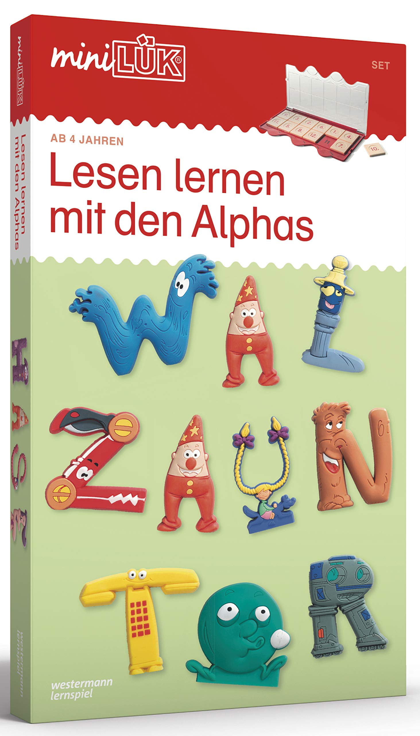 miniLÜK-Sets: miniLÜK-Set: Lesen lernen mit den Alphas: Kasten + Übungsheft/e / Vorschule - Deutsch: Lesen lernen mit den Alphas (miniLÜK-Sets: Kasten + Übungsheft/e) Study Guides