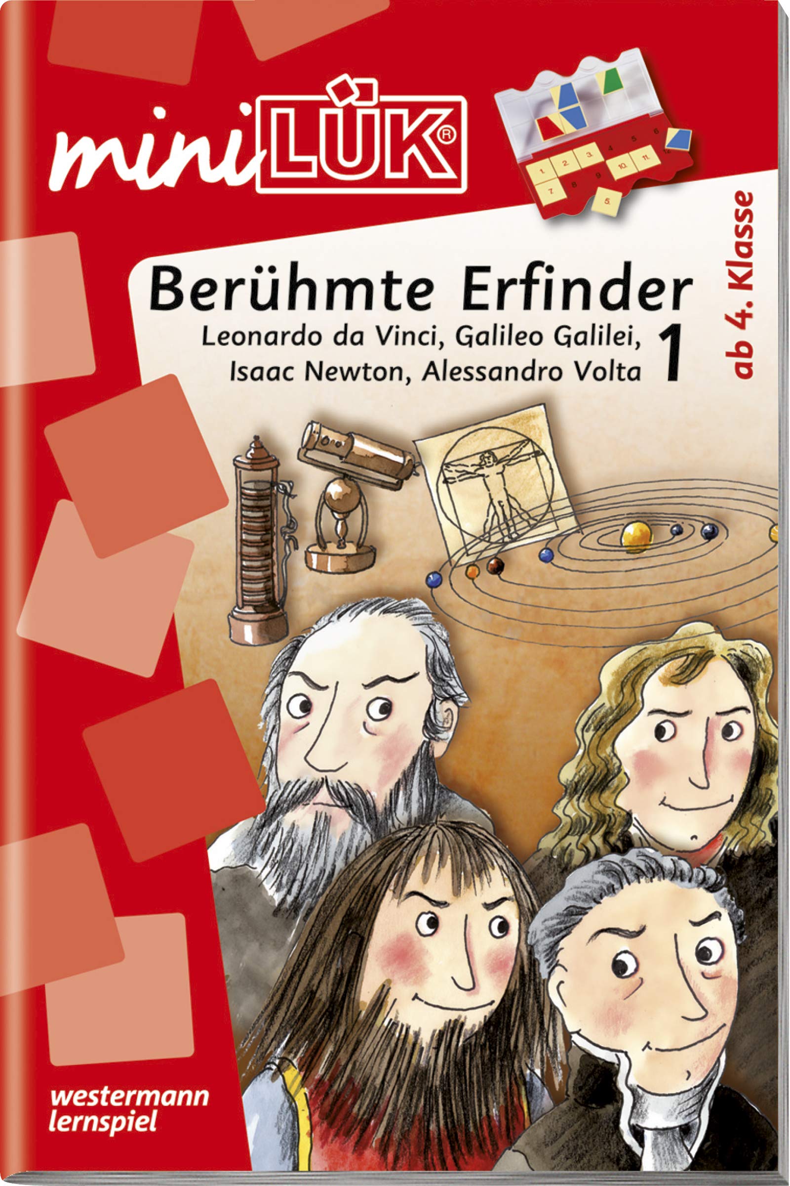 miniLÜK-Übungshefte / miniLÜK: Sachunterricht / 4./5. Klasse - Geschichte: Berühmte Erfinder 1 (miniLÜK-Übungshefte: Sachunterricht) Study Guides