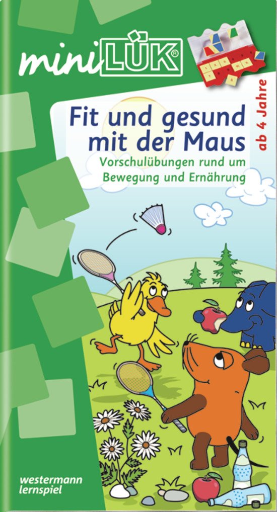 miniLÜK Halt dich fit mit der Maus Non-fiction books for kids