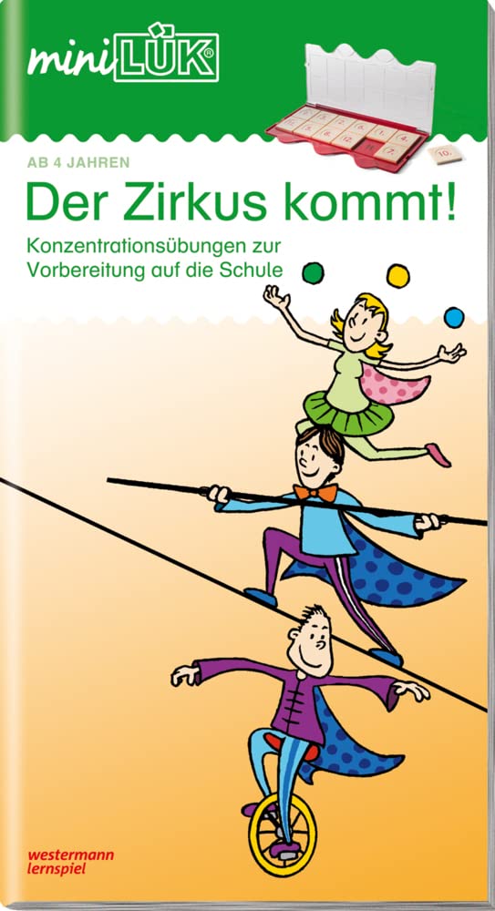Der Zirkus Kommt: Akrobaten, Abenteuer (miniLÜK-Übungshefte: Kindergarten) Board Games