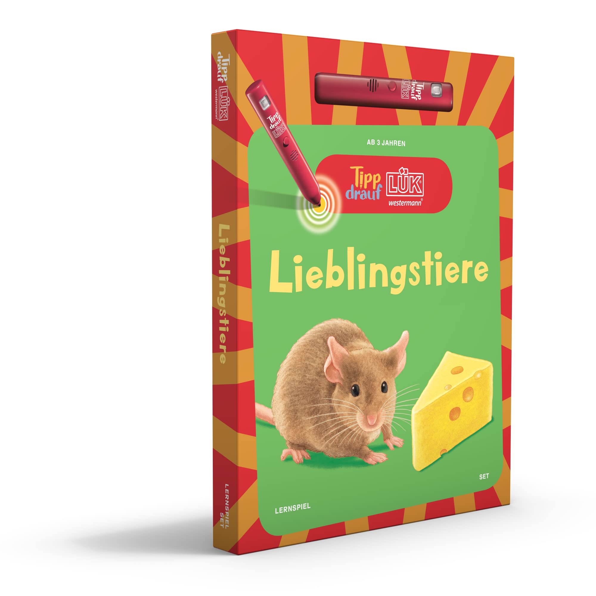 Product Image: Tipp-drauf-LÜK: Bilderbuch Lieblingstiere + Stift
