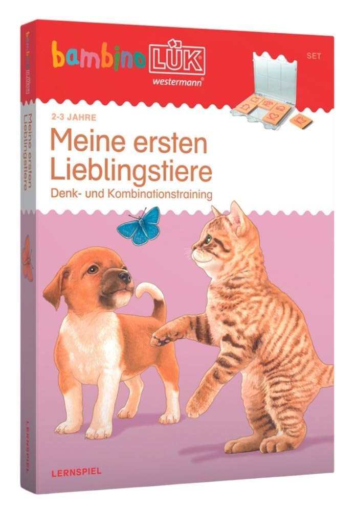bambinoLÜK - Set Lieblingstiere: 2/3 Jahre (bambinoLÜK-Sets: Kasten + Übungsheft/e) Non-fiction
