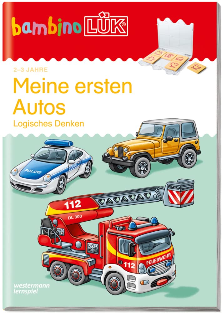 bambinoLÜK. Meine ersten Autos: Logisches Denken Study Guides