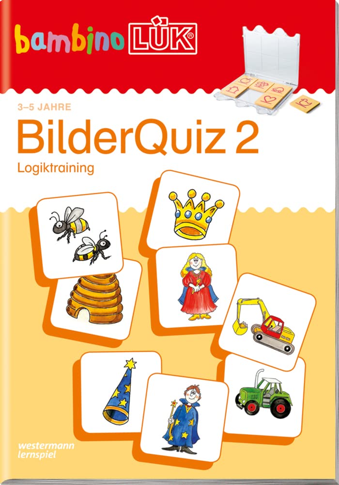 bambinoLÜK: 3/4/5 Jahre Bilder Quiz 2 (bambinoLÜK-Übungshefte: Kindergarten) Philosophy