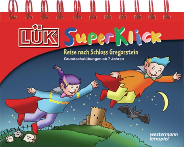 LÜK-SuperKlick. Reise nach Schloss Gregorstein. Grundschulübungen ab 7 Jahren Study Guides