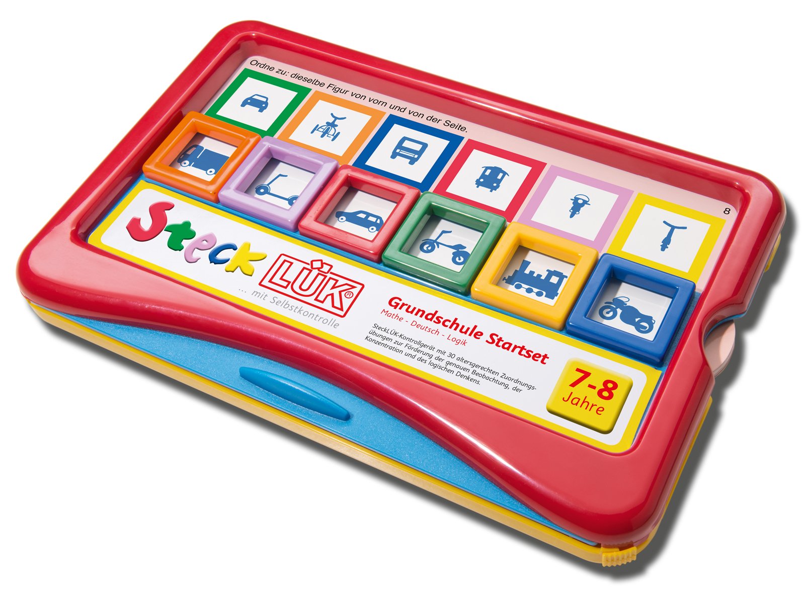 SteckLÜK: Grundschul Set Mathe - Deutsch - Logik: Alter 7 - 8 (rot): Grundschule / Grundschul Set Mathe - Deutsch - Logik: Alter 7 - 8 (rot) (SteckLÜK: Grundschule) Board Games