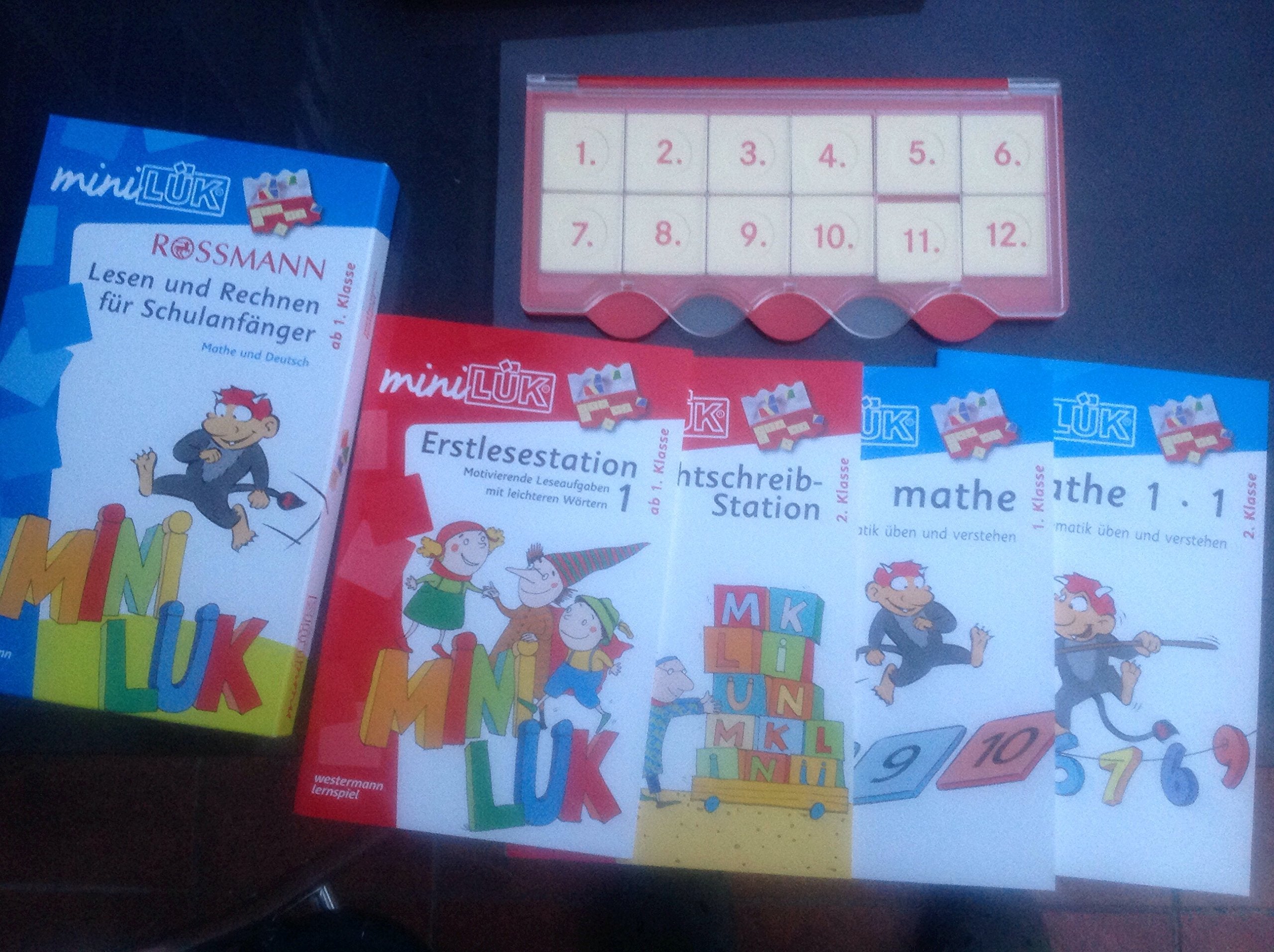 mini LÜK Lesen und Rechnen für Schulanfänger ab 1. Klasse. Mathe und Deutsch book