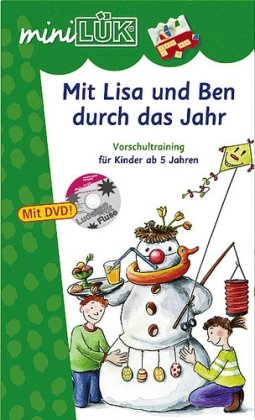 miniLÜK-Sets / miniLÜK-Set Mit Lisa und Ben durch das Jahr: Vorschultraining für Kinder ab 5 Jahren Study Guides