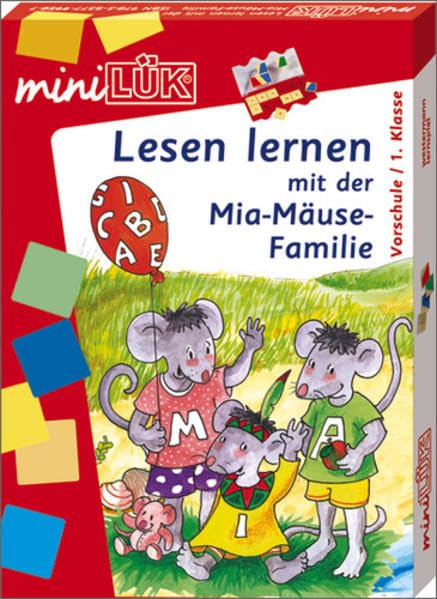 miniLÜK-Sets: miniLÜK-Set: Lesen lernen mit der Mia-Mäuse-Familie: Vorschule / 1. Klasse Study Guides