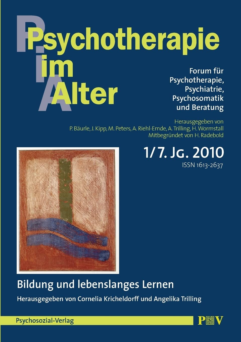 Psychotherapie im Alter Nr. 25: Bildung und lebenslanges Lernen, herausgegeben von Cornelia Kricheldorff und Angelika Trilling Psychology