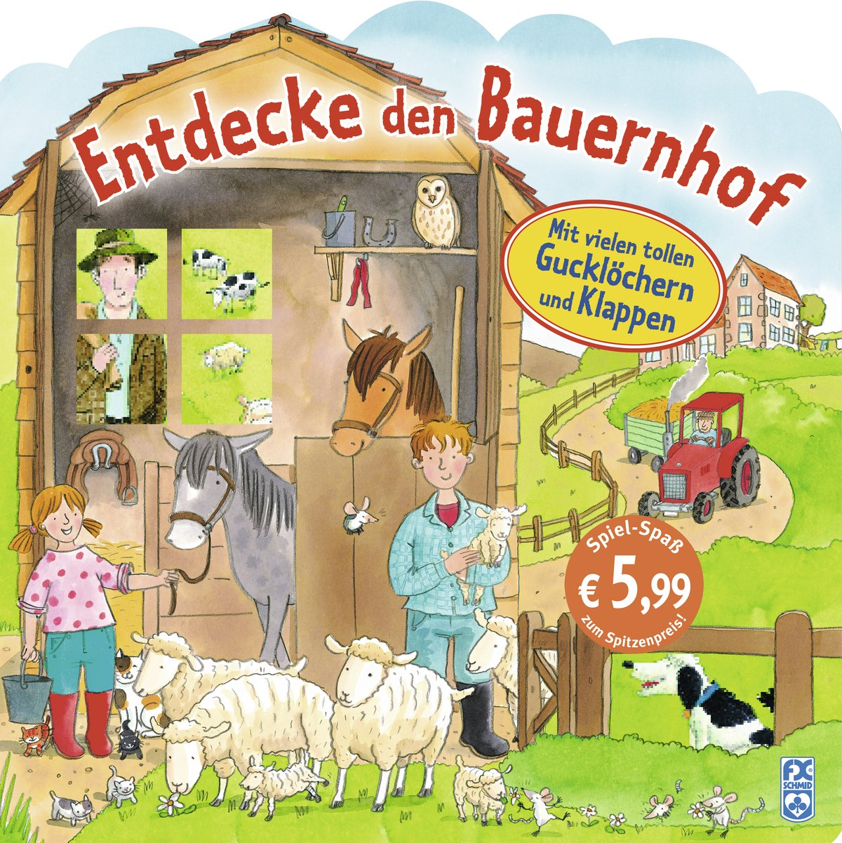Entdecke den Bauernhof Children's books
