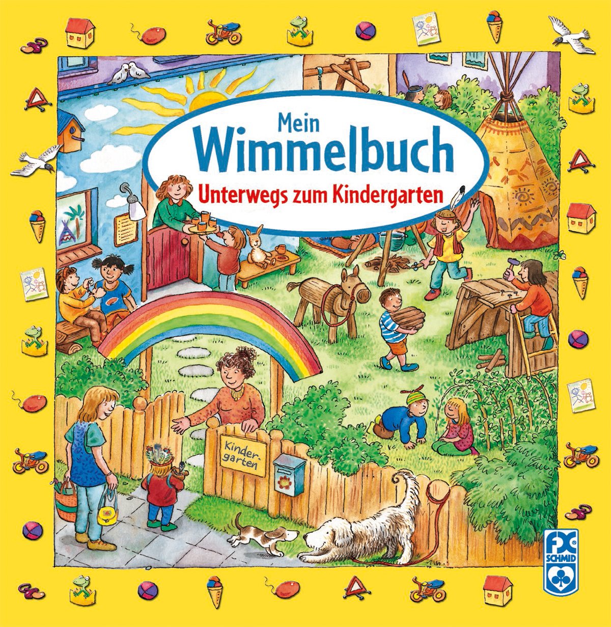 Mein Wimmelbuch: Unterwegs zum Kindergarten Children's books