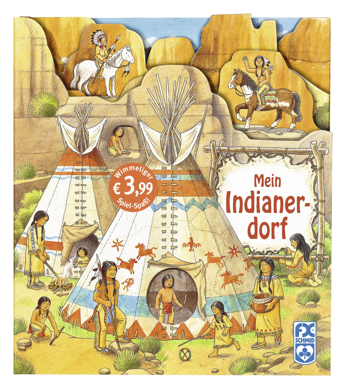 Mein Indianerdorf: Wimmeliger Spiel-Spaß! Children's books