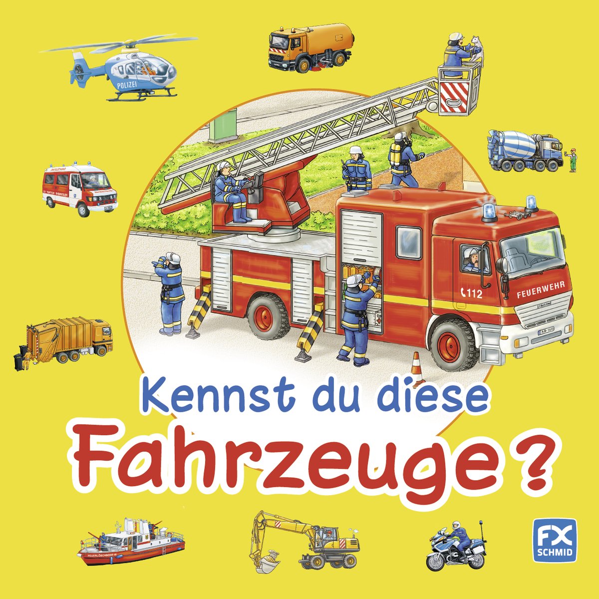 Kennst du diese Fahrzeuge? Children's books