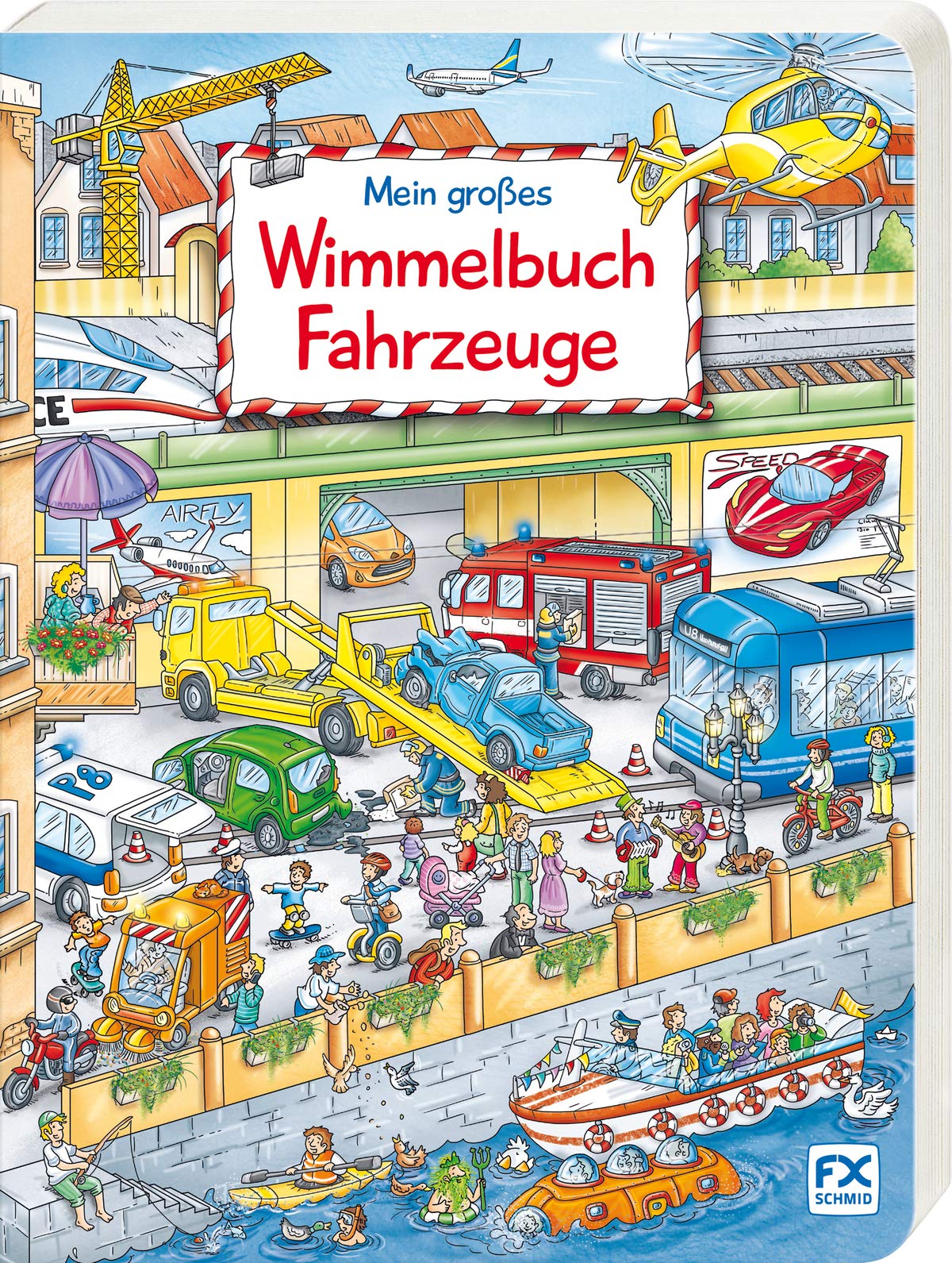Mein großes Wimmelbuch Fahrzeuge Tiptoi & Games