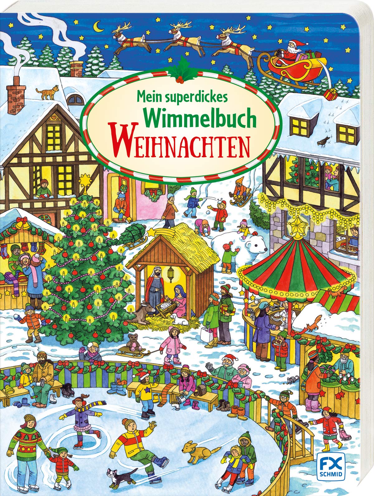 Mein superdickes Wimmelbuch: Weihnachten book