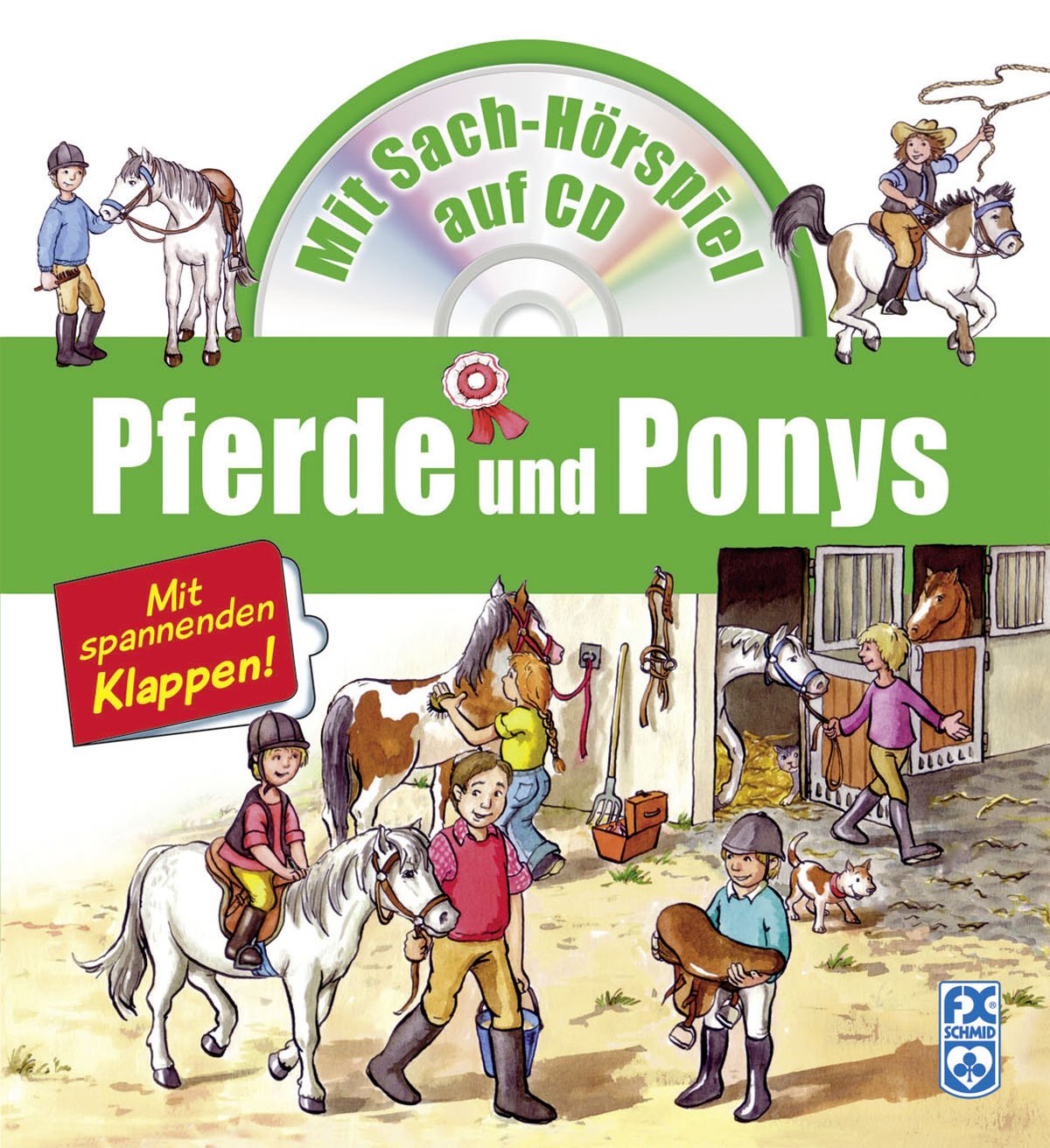 Pferde und Ponys: Mit Sach-Hörspiel auf CD Non-fiction