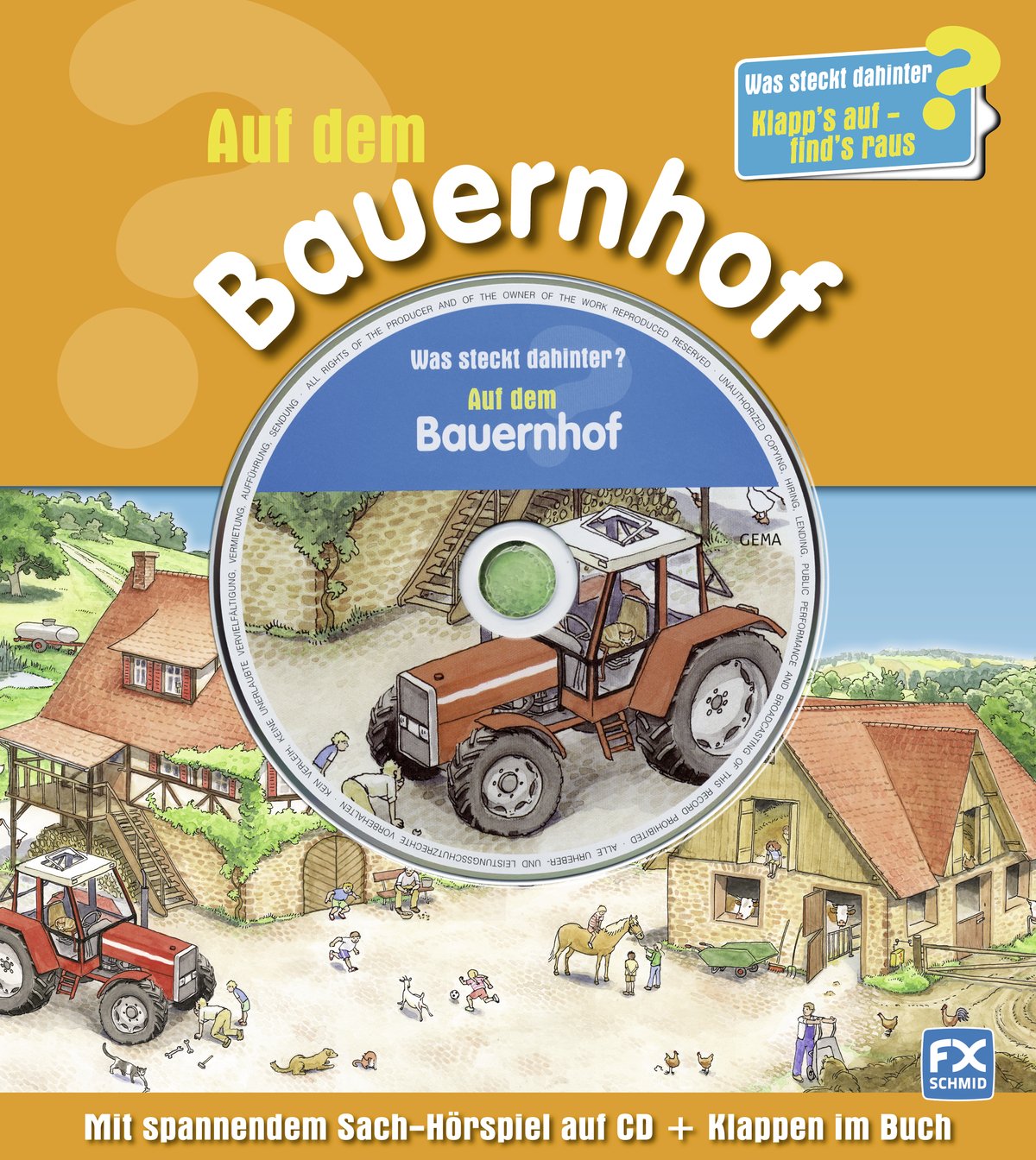 Was steckt dahinter? Auf dem Bauernhof: Klapp's auf - find's raus! Non-fiction