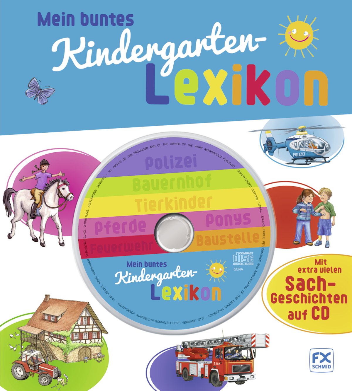 Product Image: Mein buntes Kindergartenlexikon mit CD