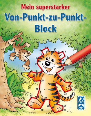 Mein superstarker Von-Punkt-zu-Punkt-Block Tiptoi & Games