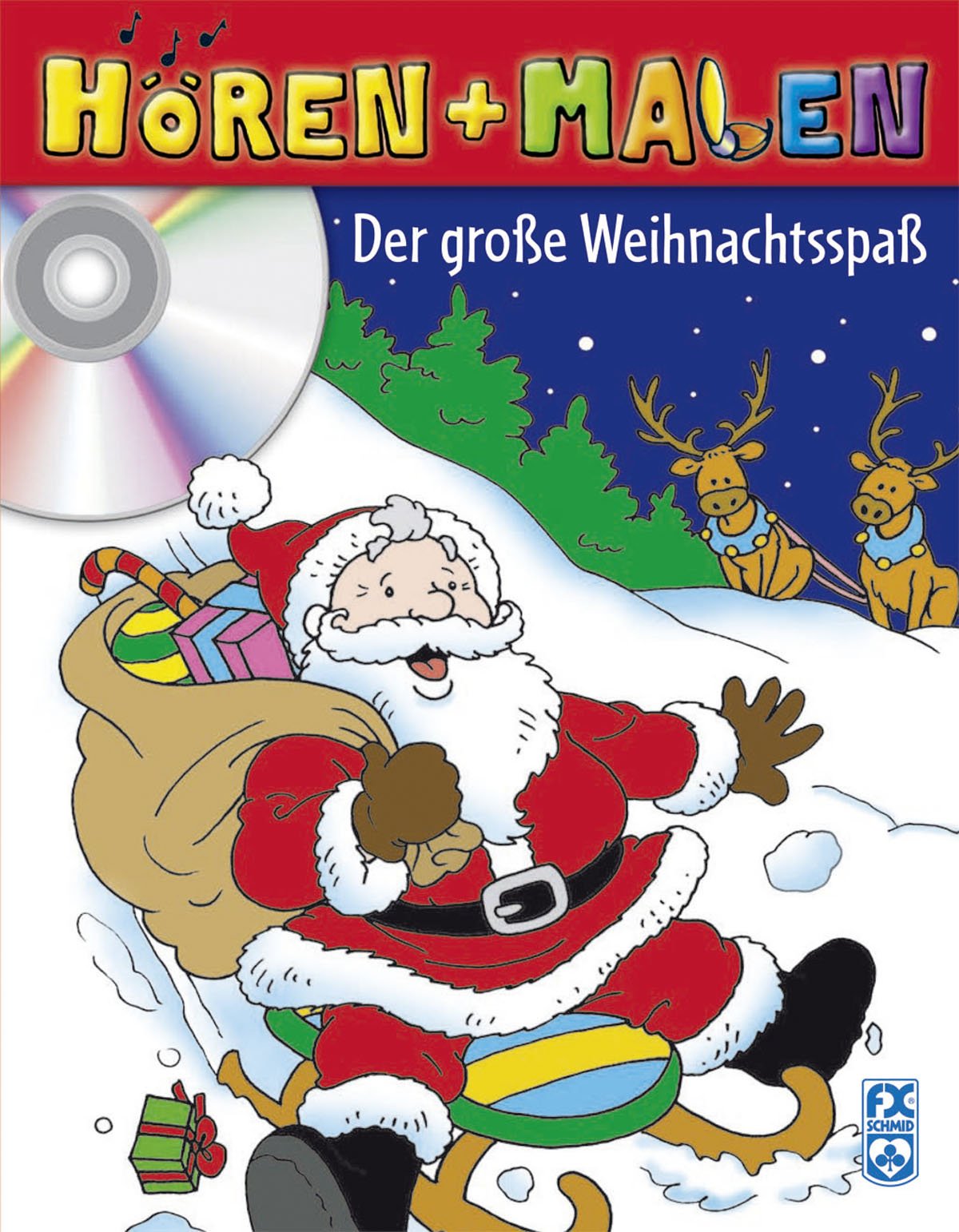 Hören + Malen - Der große Weihnachtsspaß Tiptoi & Games