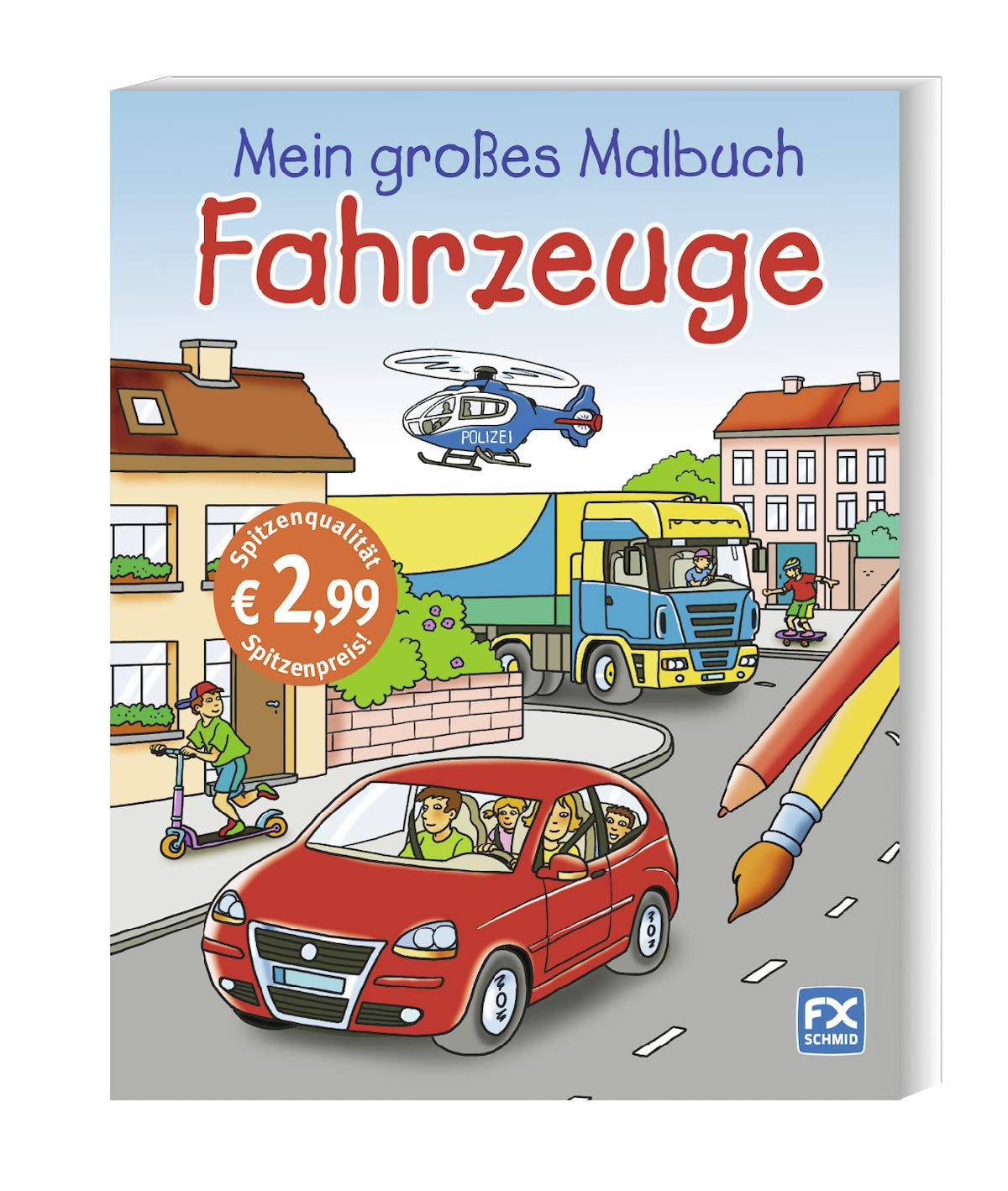 Mein großes Malbuch Fahrzeuge Tiptoi & Games