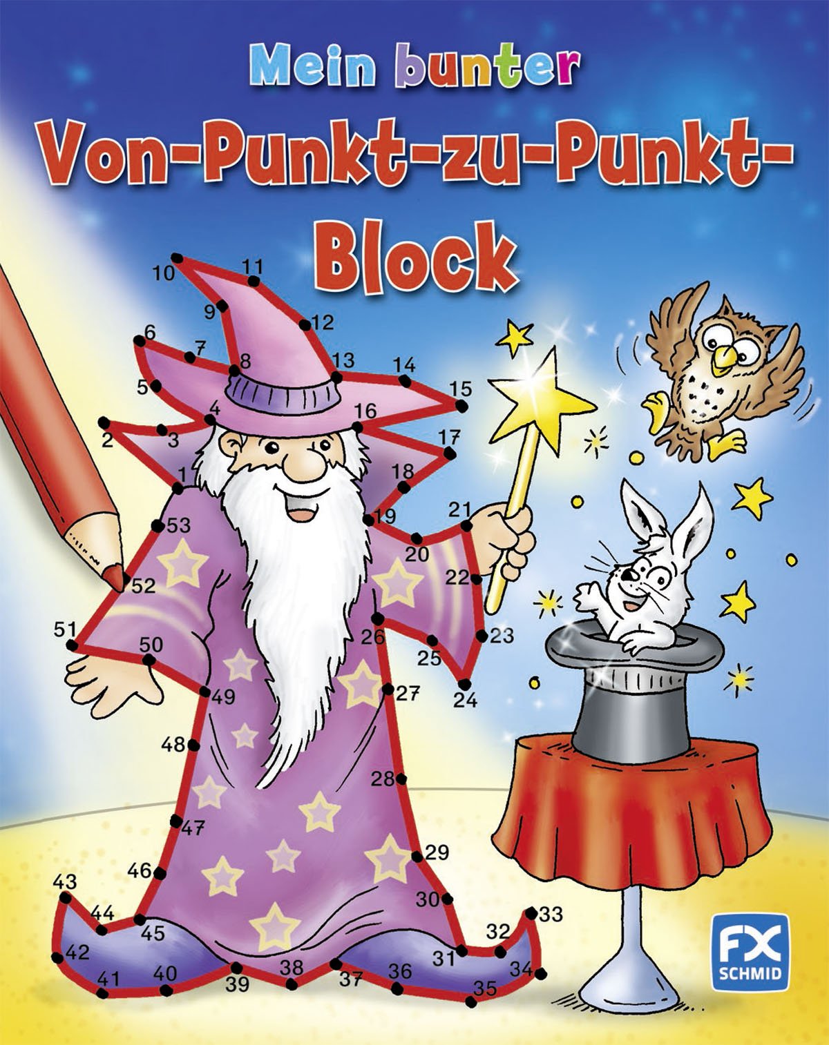 Mein bunter Von-Punkt-zu-Punkt-Block Non-fiction