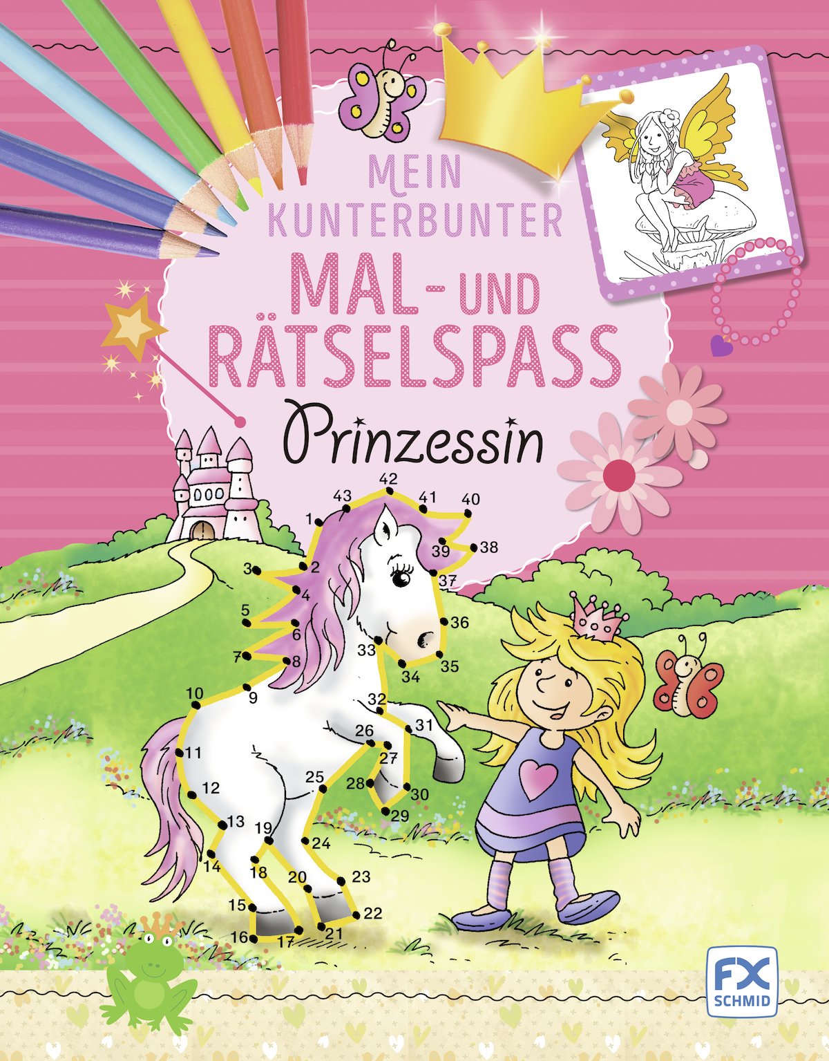 Mein kunterbunter Mal- und Rätselspaß Prinzessin Non-fiction